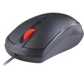 Defender Mysz przewodowa silent click ICON MB-057 1000 DPI Czarna 