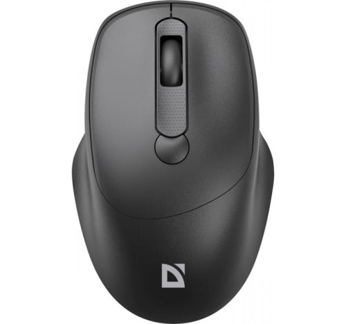 Defender Mysz bezprzewodowa silent click FEAM MM-296 RF 1600 DPI Czarna 