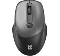 Defender Mysz bezprzewodowa silent click FEAM MM-296 RF 1600 DPI Szara 