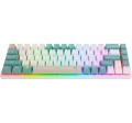 Defender Klawiatura mechaniczna VEXX GK-084 podświetlenie RGB Biała 