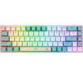 Defender Klawiatura mechaniczna VEXX GK-084 podświetlenie RGB Biała 