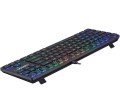 Defender Klawiatura mechaniczna CLEIKOS GK-135 podświetlenie LED Czarna 