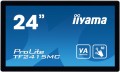 IIYAMA Monitor 24 TF2415MC-B2 pojemnościowy 10PKT, pianka, HDMI, DP 