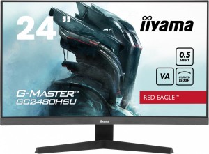 IIYAMA Monitor 24 cale GC2480HSU-B1,VA,180HZ,1500R,USBx2,0,5ms,300cd 