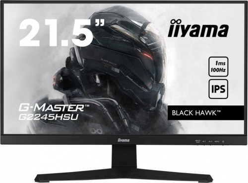 IIYAMA Monitor 22 cale G2245HSU-B2 IPS,FHD,100Hz,1ms,2xUSB,300cd 