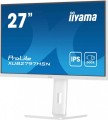 IIYAMA Monitor 27 cali XUB2797HSN-W2 IPS,FHD,USB-C Dock,HAS,300cd,1ms,sRGB99%,100Hz,HDMI,DP-out,USBx4,RJ45,2x2W/5y/ 