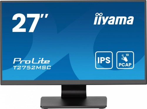 IIYAMA Monitor 27 cali T2752MSC-B1AG 10 PKT. POJ,IPS,HDMI,DP,2x1W,7H,2xUSB,  400cd/m2,AG-(Anti Glare) 