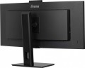 IIYAMA Monitor 34 cale XCB3497WQSNPH-B1,VA,UWQHD,1500R,USB-C Dock 95W, RJ45, KVM,2x5W, kamera 5MP, /5y/