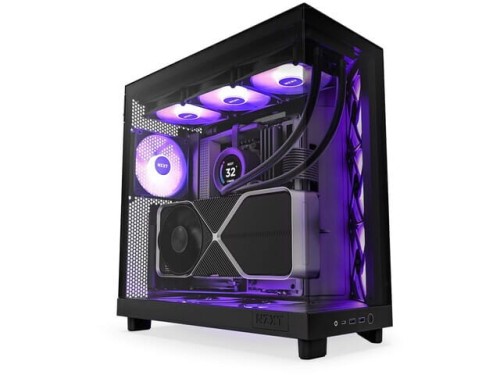 NZXT Obudowa H6 Flow RGB z oknem Czarna 