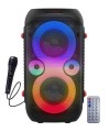 Esperanza Głośnik BT FM LED RGB RYTHM 