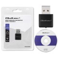 Qoltec Bezprzewodowy ultra szybki mini adapter NANO WiFi | Standard N | USB 2.0 | 300Mbps 