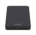 Savio Obudowa na dysk zewnętrzny HDD / SSD 2.5" USB 2.0 AK-73