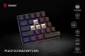 Savio Klawiatura mechaniczna BLACKOUT X2 OUTEMU Peach Silent, Hot Swap