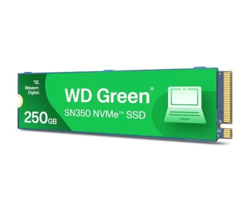 Western Digital Dysk SSD Green 250GB M.2 2280 SN350 NVMe PCIe 