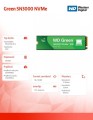 Western Digital Dysk SSD Green 500GB M.2 2280 SN3000 NVMe PCIE4.0