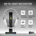 Corsair Słuchawki HS80 RGB USB Wired White 