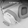 Corsair Słuchawki HS80 RGB USB Wired White 