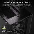 Corsair Obudowa FRAME 4000D RS Black Mid Tower ATX 
