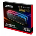 Lexar Pamięć DDR5 ARES RGB Black  32GB(2*16GB)/6000 CL28 