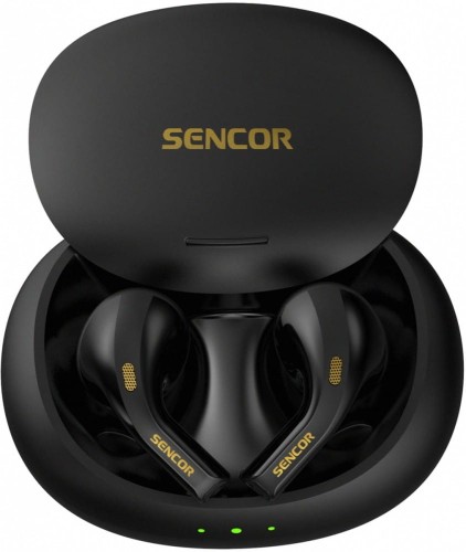 Sencor Słuchawki douszne bluetooth SEP 560BT BK, BT 5.3, czas 6h, 40mAh 