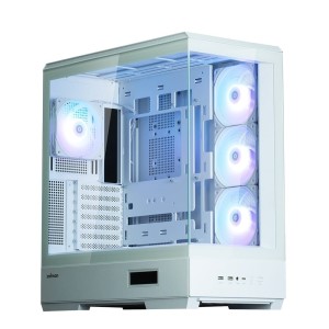 Zalman Obudowa P50 DS WHITE Mid-Tower 4x ARGB Fans 