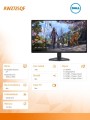 Dell Monitor AW2725QF 27.0 cali NVIDIA G-Sync Compatible IPS Dual-Resolution/4K 180Hz/FHD 360Hz/16:9/DP/HDMI/USBC/USB/3Y