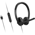 Lenovo Analogowy zestaw słuchawkowy USB-A Stereo Headset Gen 2 4XD1P83425 