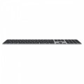 Apple Klawiatura Magic Keyboard z Touch ID i polem numerycznym dla modeli Maca z czipem Apple - angielski (międzynarodowy) - czarne klawisze