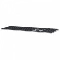 Apple Klawiatura Magic Keyboard z Touch ID i polem numerycznym dla modeli Maca z czipem Apple - angielski (międzynarodowy) - czarne klawisze