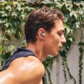 Apple Słuchawki Powerbeats Fit - bezprzewodowe douszne słuchawki sportowe - skalny szary