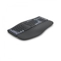 Hama Klawiatura ergonomiczna WK900 czarna 