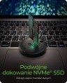 IcyBox Stacja klonująca+dockująca dla 2xNVMe M.2SSD IB-1612MCL-C31 