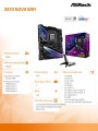 ASRock Płyta główna X870 NOVA WIFI AM5 4DDR5 M.2 ATX 