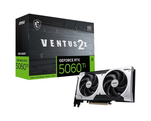 MSI Karta graficzna GeForce RTX 5060 Ti 8G VENTUS 2X OC PLUS