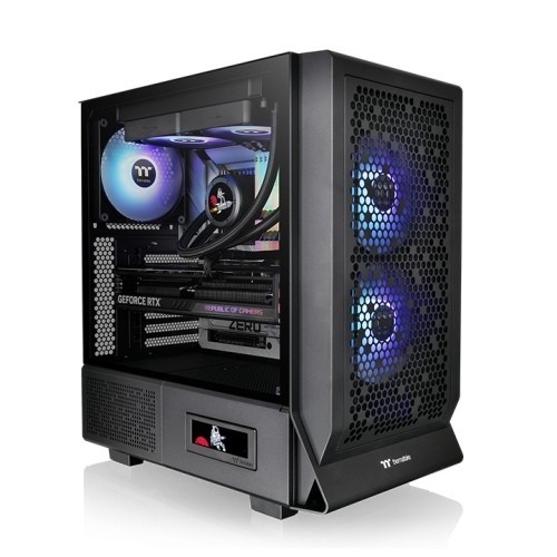 Thermaltake Obudowa - Ceres 330 TG ARGB - Black 
