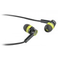 Defender Słuchawki douszne z mikrofonem PULSE 420 Czarno-żółte