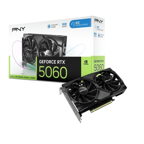 PNY Karta graficzna GeForce RTX5060OC 8GB VCG50608DFXPB1-O 
