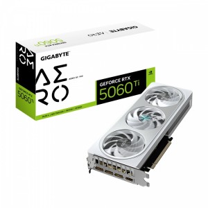 Gigabyte Karta graficzna GeForce RTX 5060 Ti AERO OC 16G 128BIT GDDR7 HDMI/3DP