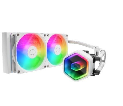 Cooler Master Chłodzenie wodne MasterLiquid 240 Core II ARGB White 