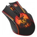 Defender Mysz gamingowa bezprzewodowa KRONOS GM-695 RF 1600DPI 7P