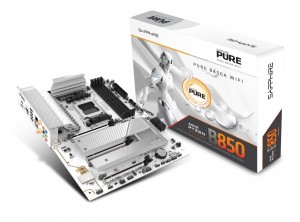 Sapphire Technology Płyta główna PURE B850A WIFI7 AM5 4DDR5 mATX 