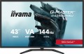 IIYAMA Monitor G-Master 42.5 cala G4380UHSU-B2 4K,VA, 2xHDMI 2.1, 2xDP, 0,3ms, 144Hz, 550cd, 4000:1, USB HUBx4, 2x7W