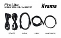 IIYAMA Monitor 31,5 cala XB3294UHSCP-B1.4K,VA,2xHDMI,DP,USB-C dock 95W, PIP,RJ45, 400cd, 2ms, 4xUSB, KVM,Sync,2x5W, HAS (150) PIVOT,