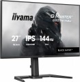 IIYAMA Monitor 27 cali GB2741HSU-B1 IPS,FHD,144Hz,1ms,2xUSB,350cd,HDMI,DP,  HAS (150) PIVOT 
