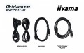IIYAMA Monitor 27 cali G2771HS-B1 0.4ms,Fast IPS,DP,2xHDMI,240Hz,350cd,    Adaptive G-SYNC - 1920 x 1080 @48-240Hz  DisplayPort Only 