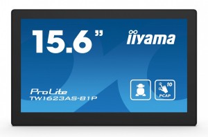 IIYAMA Monitor 16 cali TW1623AS-B3P,10P.DOT.IPS,ANDROID13,WIFI,24/7,RJ45, HDMI,3xUSB,CMS (iiSignage2) 