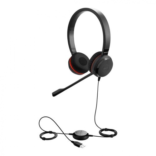 Jabra Słuchawki Evolve 30 II USB-A amp C UC Stereo 