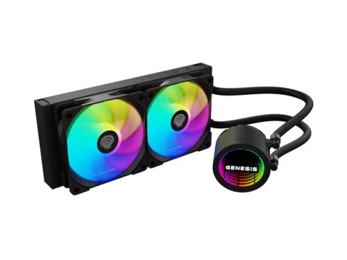 Natec Chłodzenie wodne HYDRIA GENESIS 240 ARGB czarne 