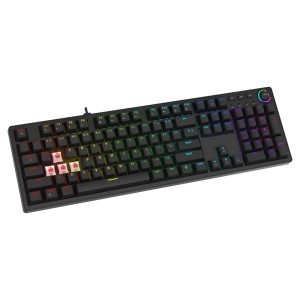 Savio Klawiatura mechaniczna STYX Outemu Red Hot Swap RGB