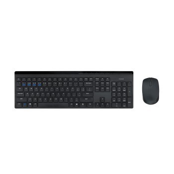 RAPOO Zestaw bezprzewodowy multi mode 8110M Czarny 